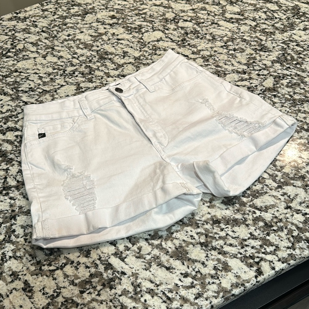 KanCan Distressed Shorts